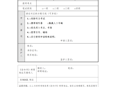 2025下半年全国英语等级考试（纸笔）听力残疾考生申请PETS听力免考指引