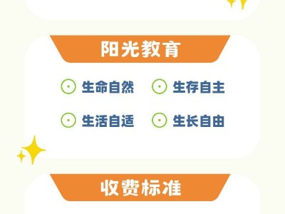 2025成都蓉府阳光幼儿园春季招生简章