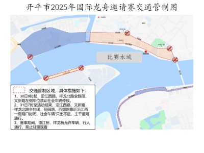 2025开平国际龙舟邀请赛（时间安排+直播指南+交通管制）