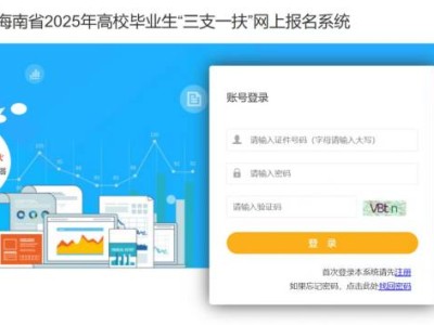 2025海南三支一扶选岗流程（时间+入口+流程）