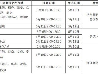 2025年浙江省普通高校招生体育专业术科测试考生报到须知