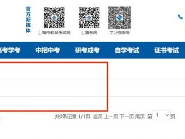 上海市教育考试院中考成绩查询入口