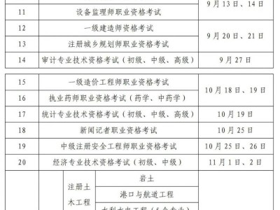 2025年度新疆专业技术人员职业资格考试工作计划