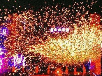 2025重庆元宵节打铁花表演时间+地点