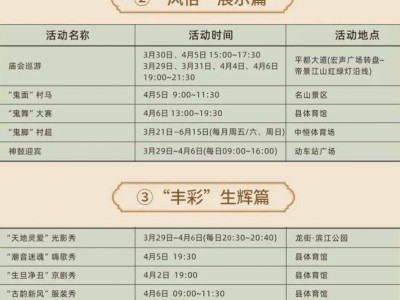 2025丰都庙会亮点活动及时间表