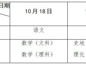 河南省2025年成人高考考试时间表