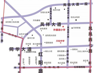 2025年青白江区本地户籍小一新生划片入学范围