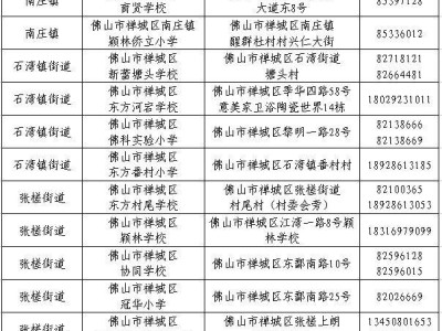 2025禅城区民办小学、初中一年级补报名指引