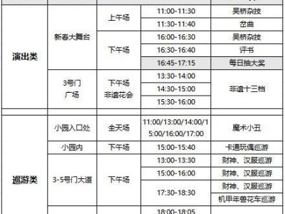 2025北京京彩嘉年华除夕闭园时间调整