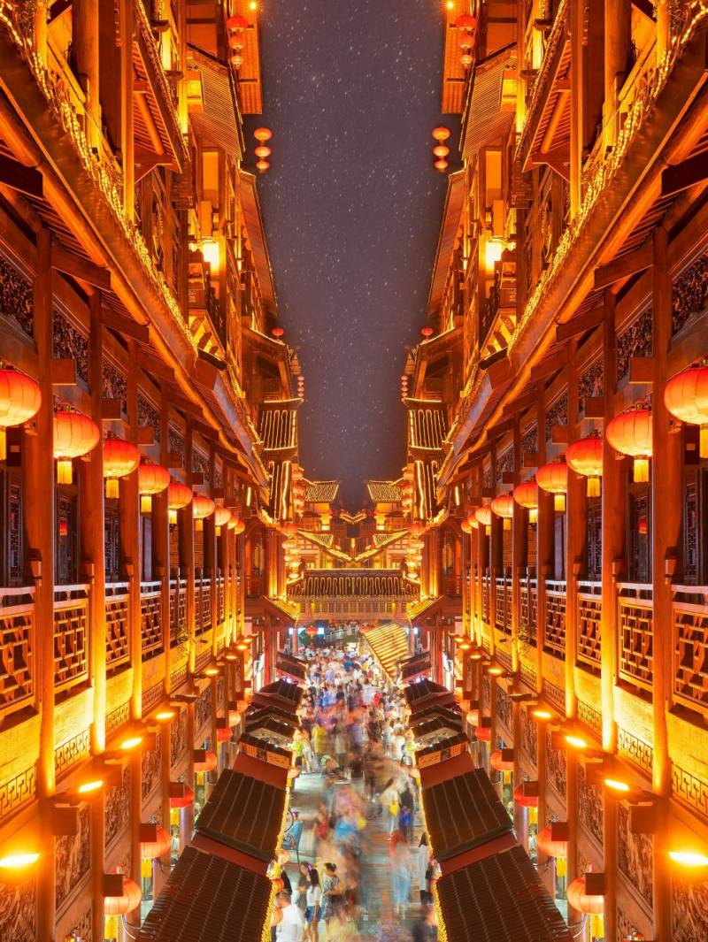 重庆洪崖洞一日游攻略（门票预约 开放时间 路线）