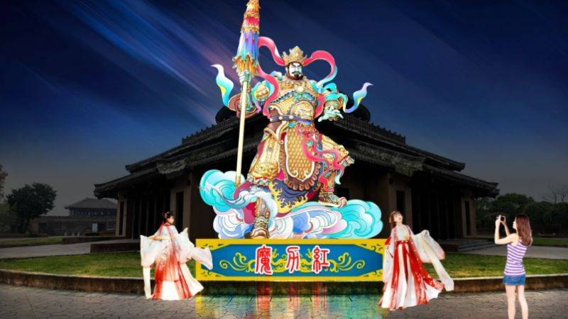 2025陕西宝鸡市周原景区封神文化灯会游玩攻略（时间+地点+节目）