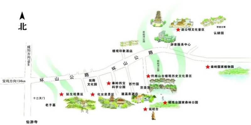 2025西安楼观生态文化旅游景区春节古会活动(时间 地点)