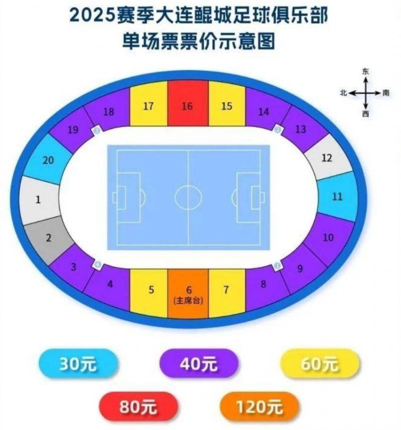 2025中甲联赛大连鲲城主场套票售票时间及价格