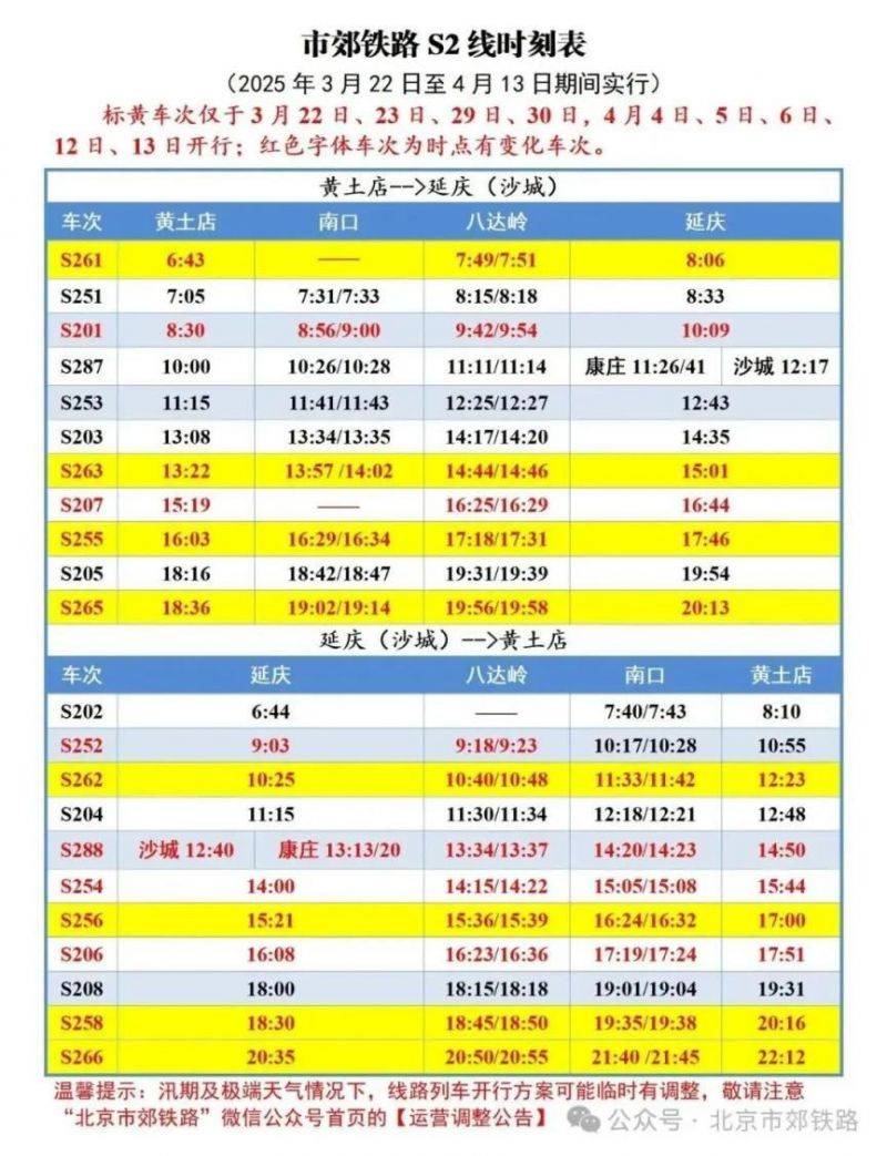 2025年北京居庸关花海栈道开放时间通知