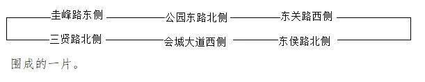 新会圭峰会城初中学区划分图（2025年）