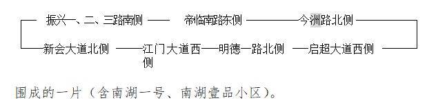 新会圭峰会城初中学区划分图（2025年）