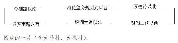 新会圭峰会城初中学区划分图（2025年）