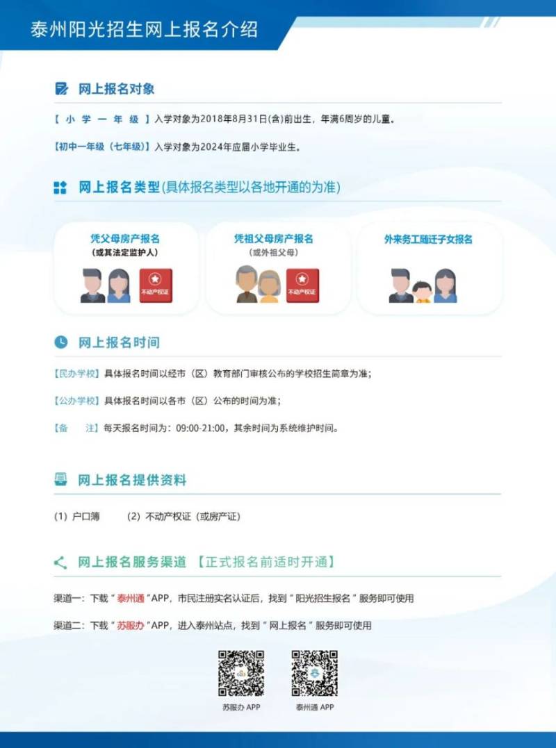 泰州市阳光招生平台官网