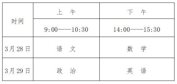 2026年体育单招考生指南